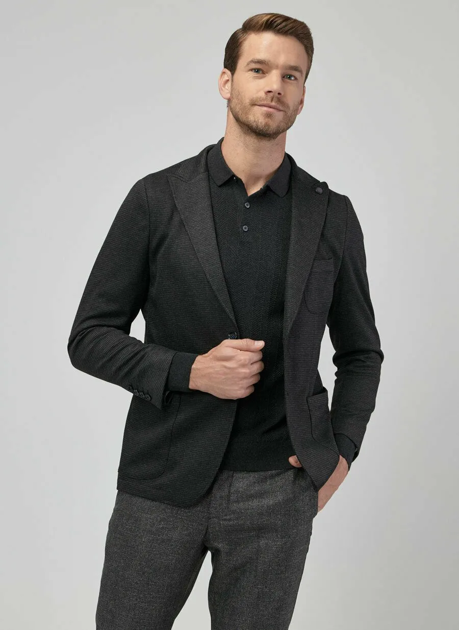 16900 Anthracite Slim Fit Jacket