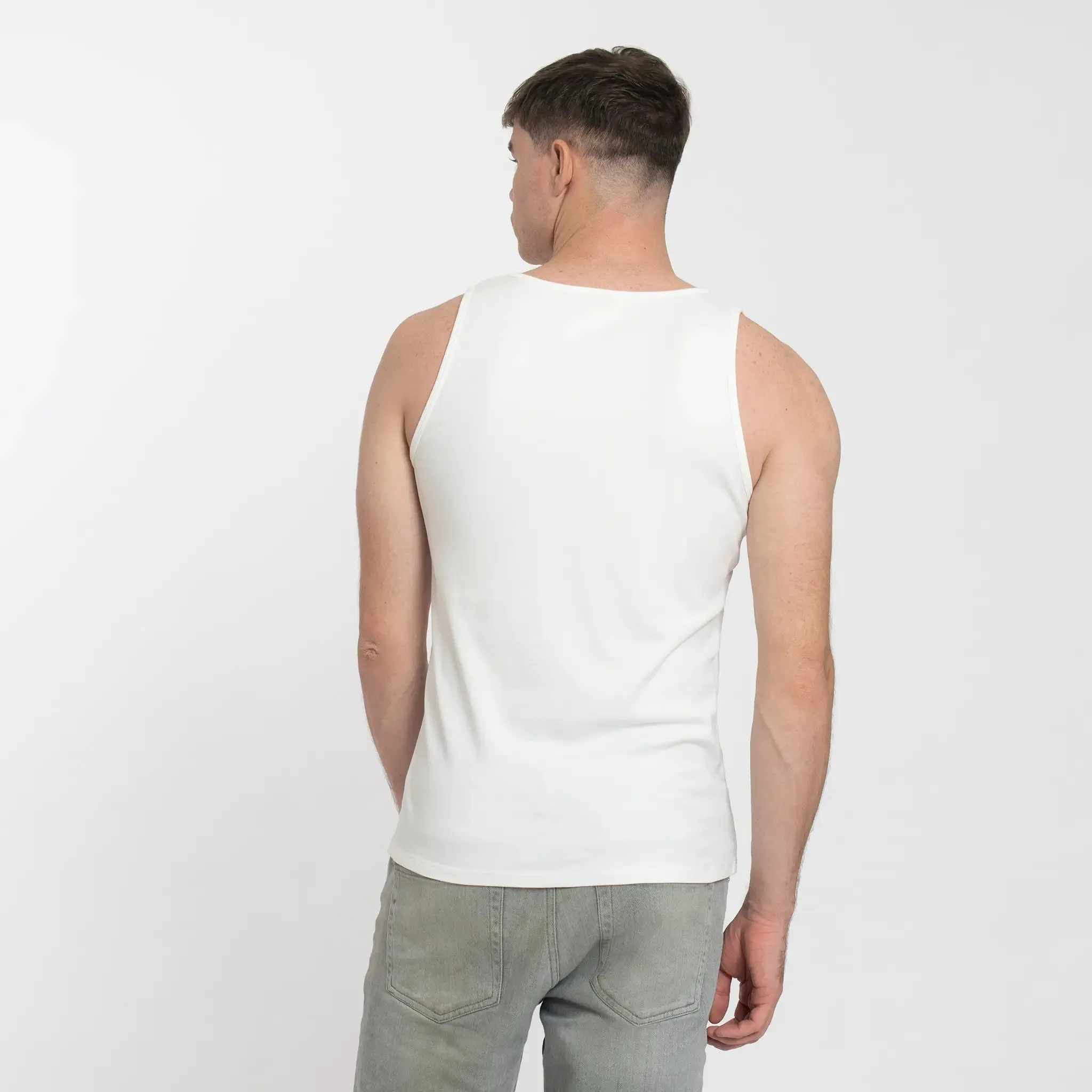 6 Pack - Men's Organic Pima Cotton Tank Tops