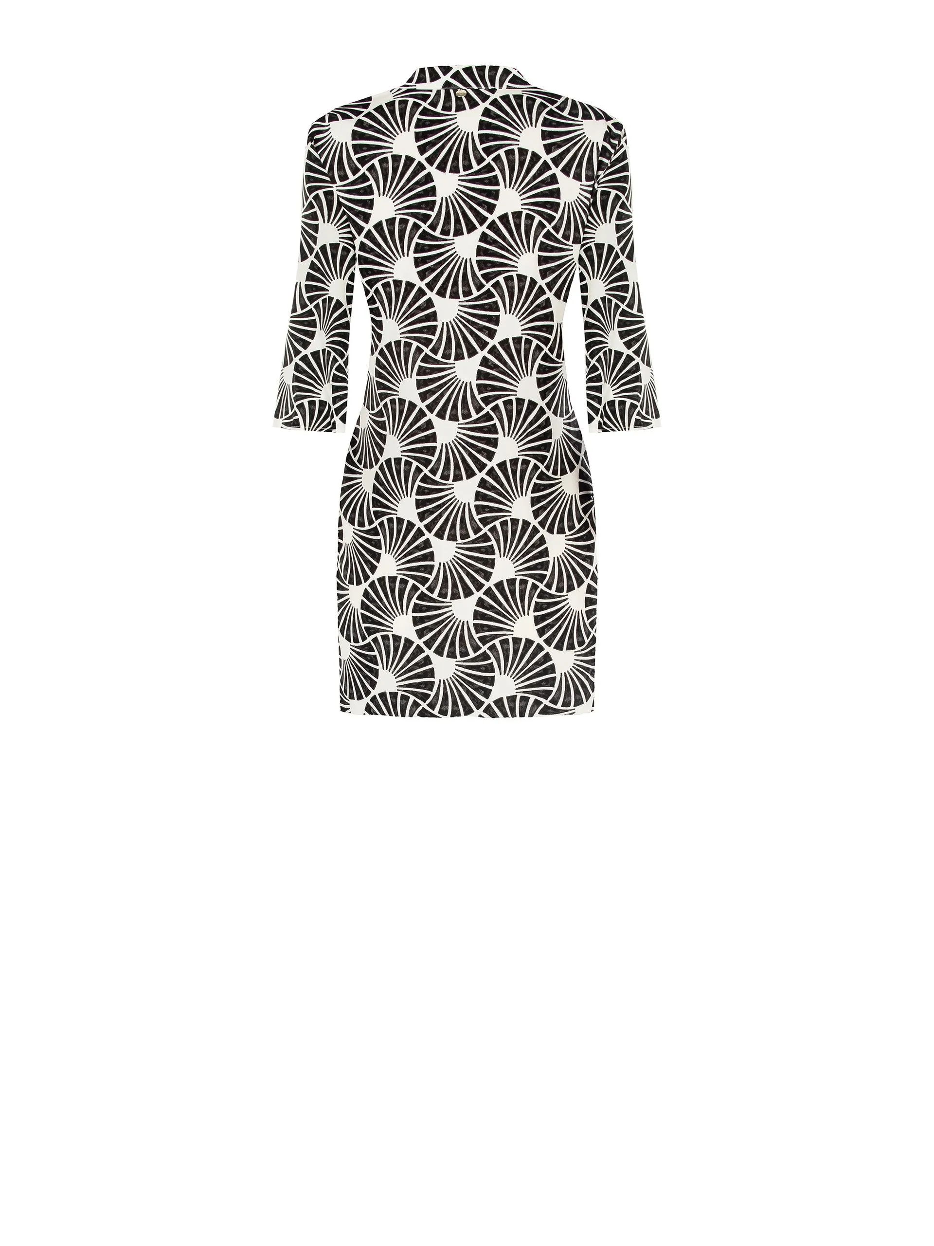 Abstract Print Dress