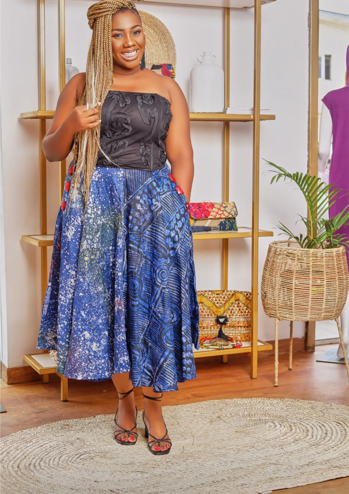 Araoluwa Flared Skirt