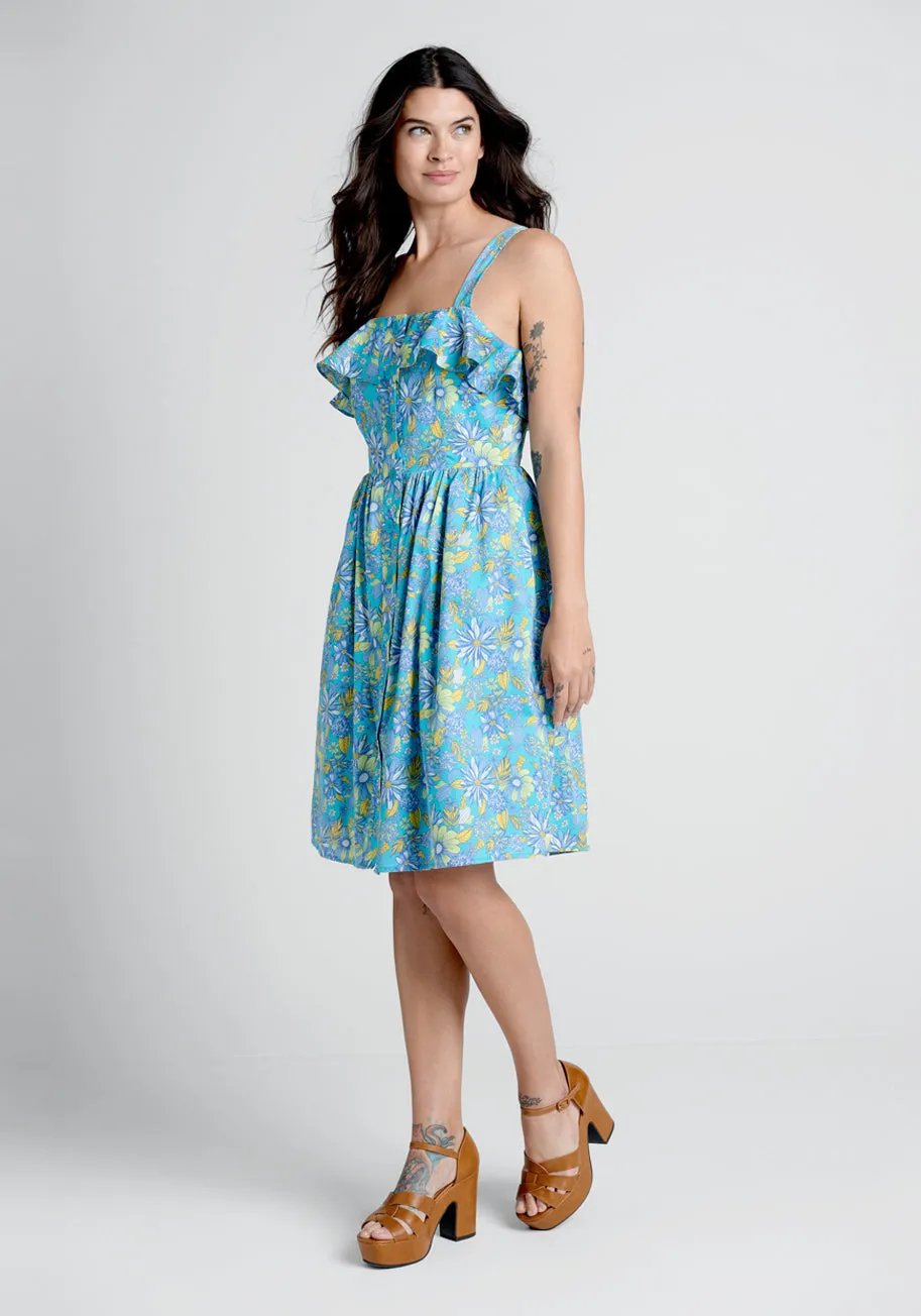 Beckoning The Berkshires Fit and Flare Dress