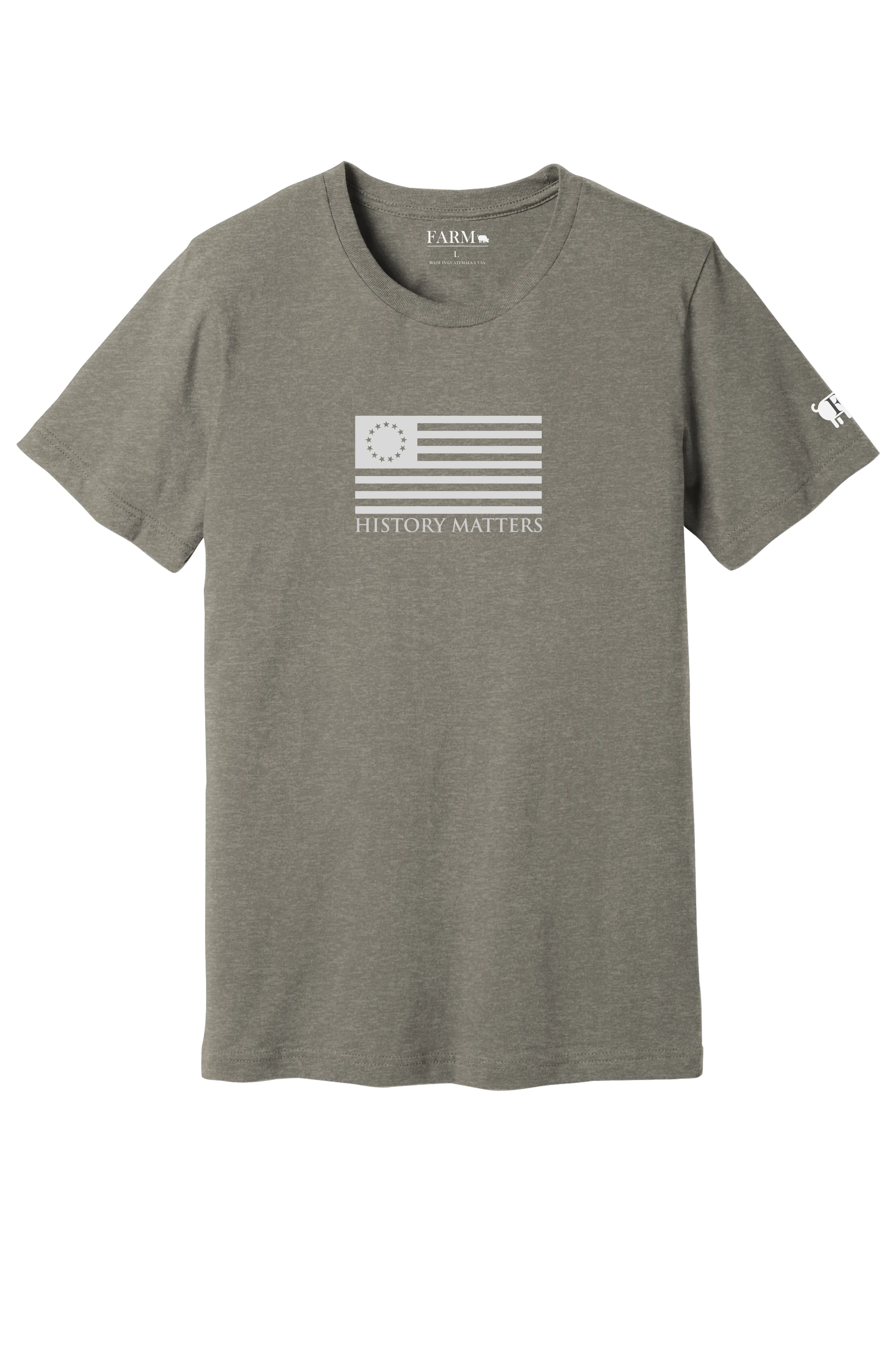 Betsy Ross History Matters American Flag T-Shirt Adult