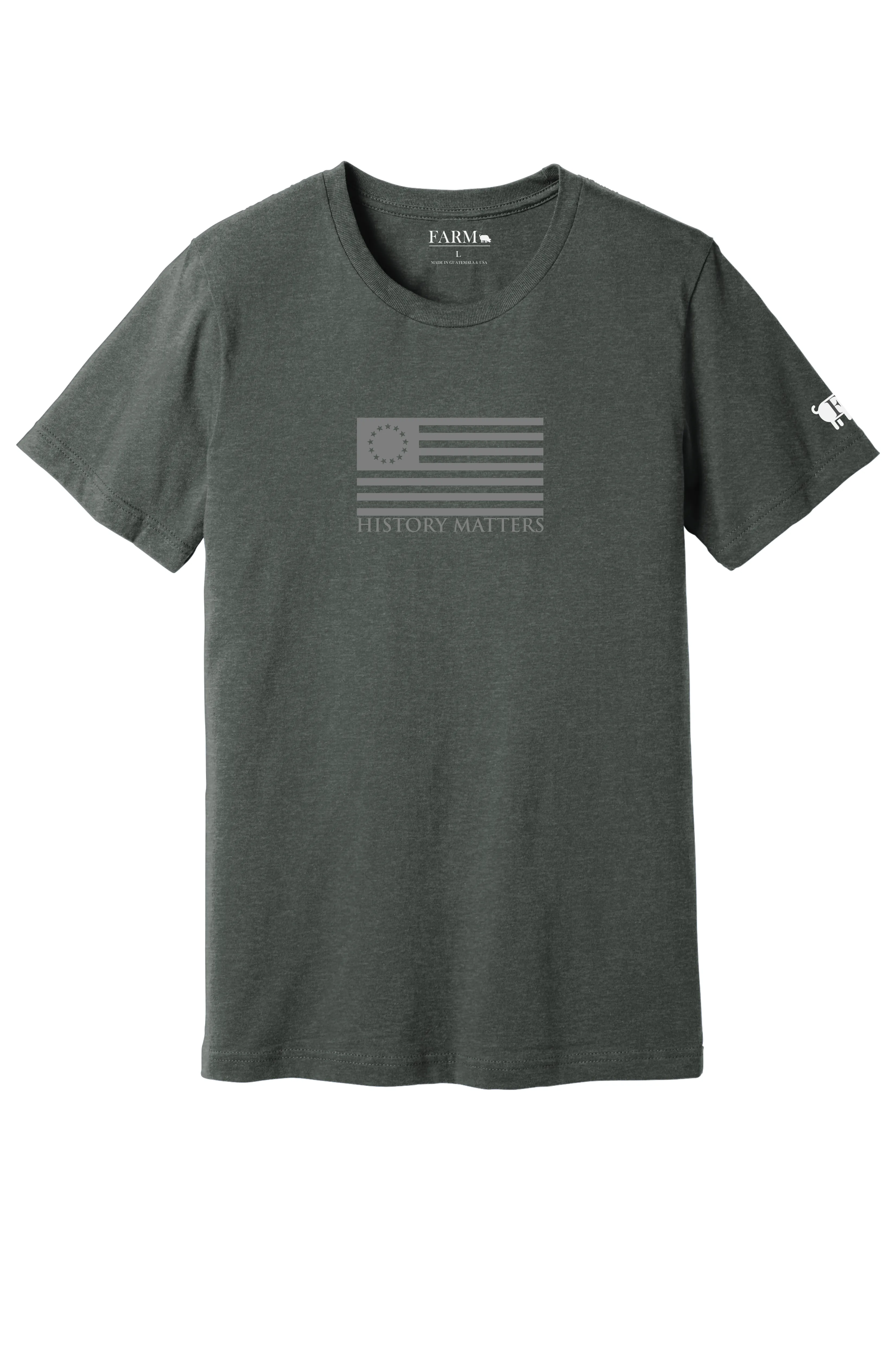 Betsy Ross History Matters American Flag T-Shirt Adult