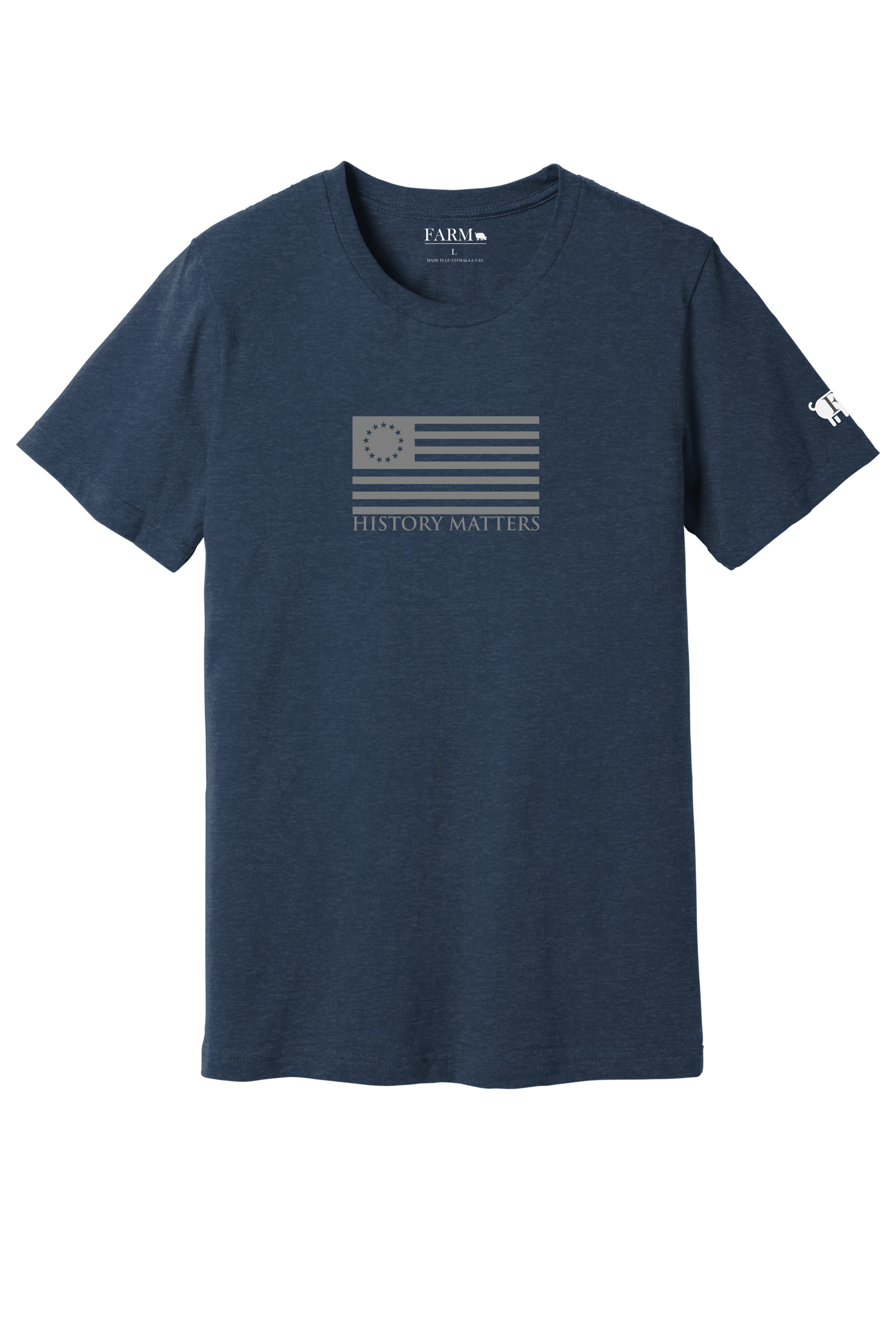 Betsy Ross History Matters American Flag T-Shirt Adult