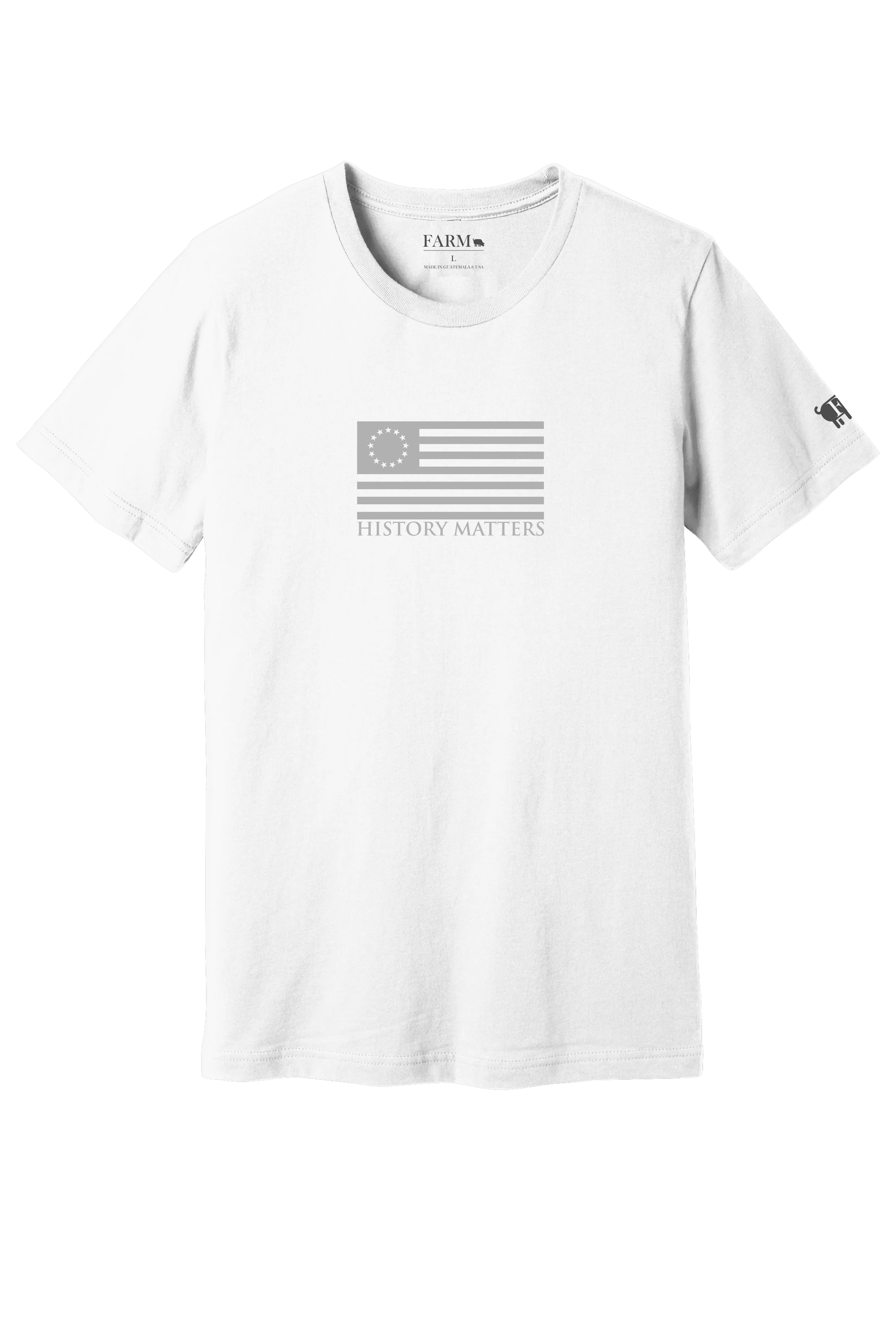 Betsy Ross History Matters American Flag T-Shirt Adult