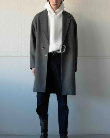 CARABINER WOOL JACKET IN IRON