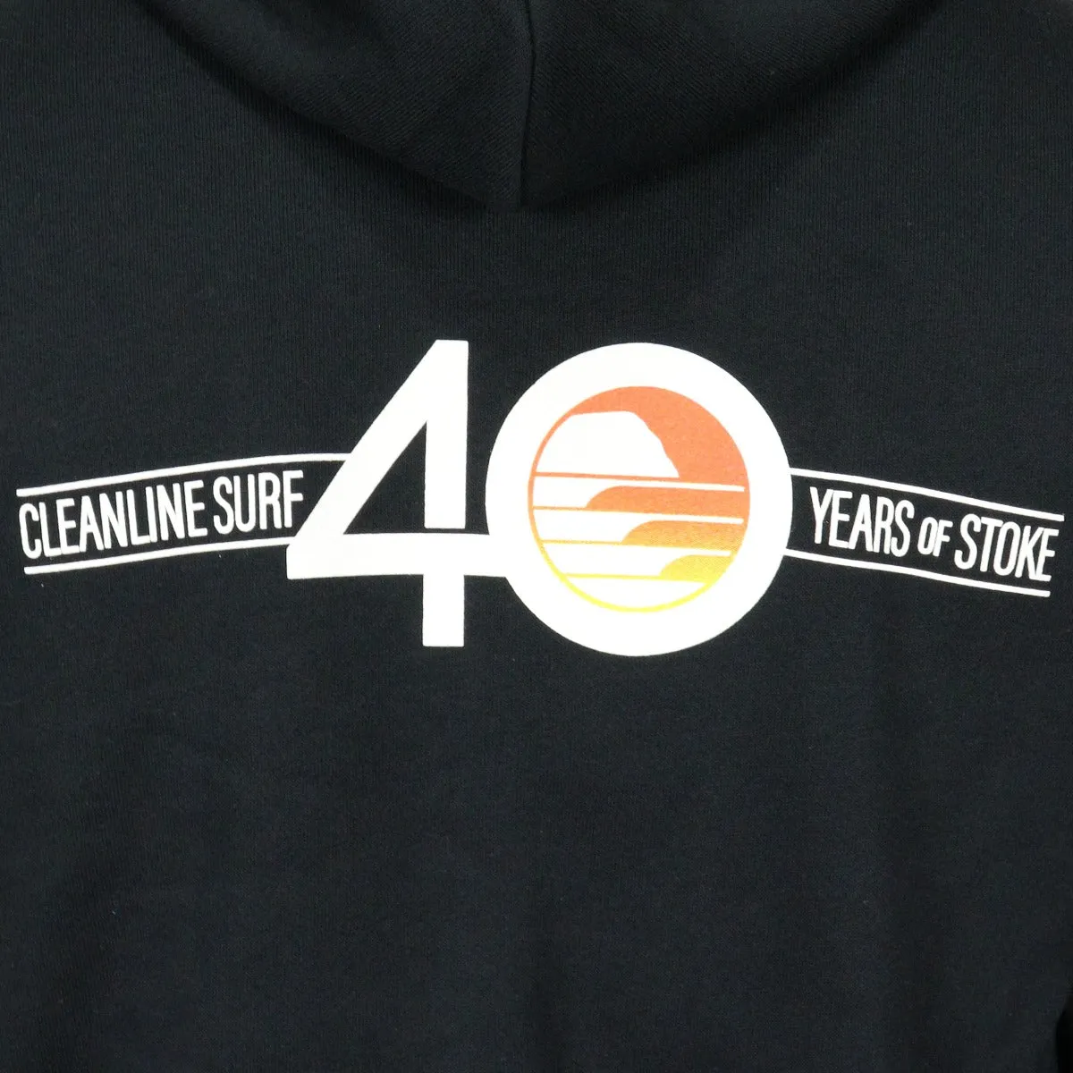 Cleanline Flippin' 40 Zip Hoodie- Black