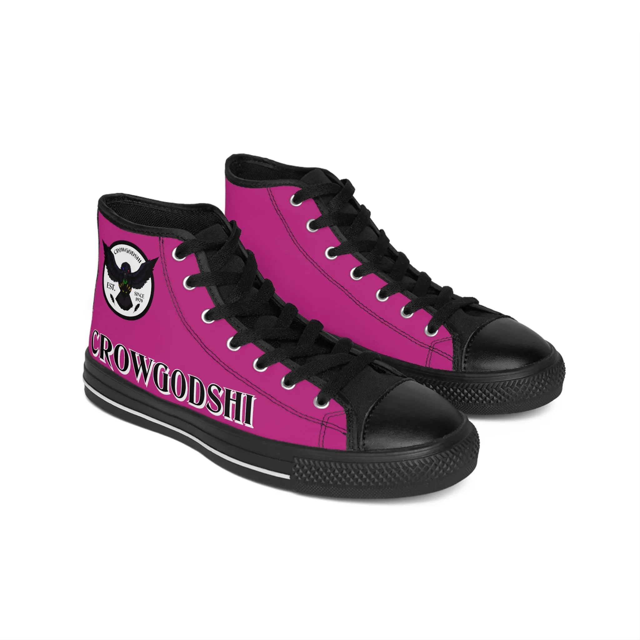 Crowgodshi High-Tops, MAGENTA