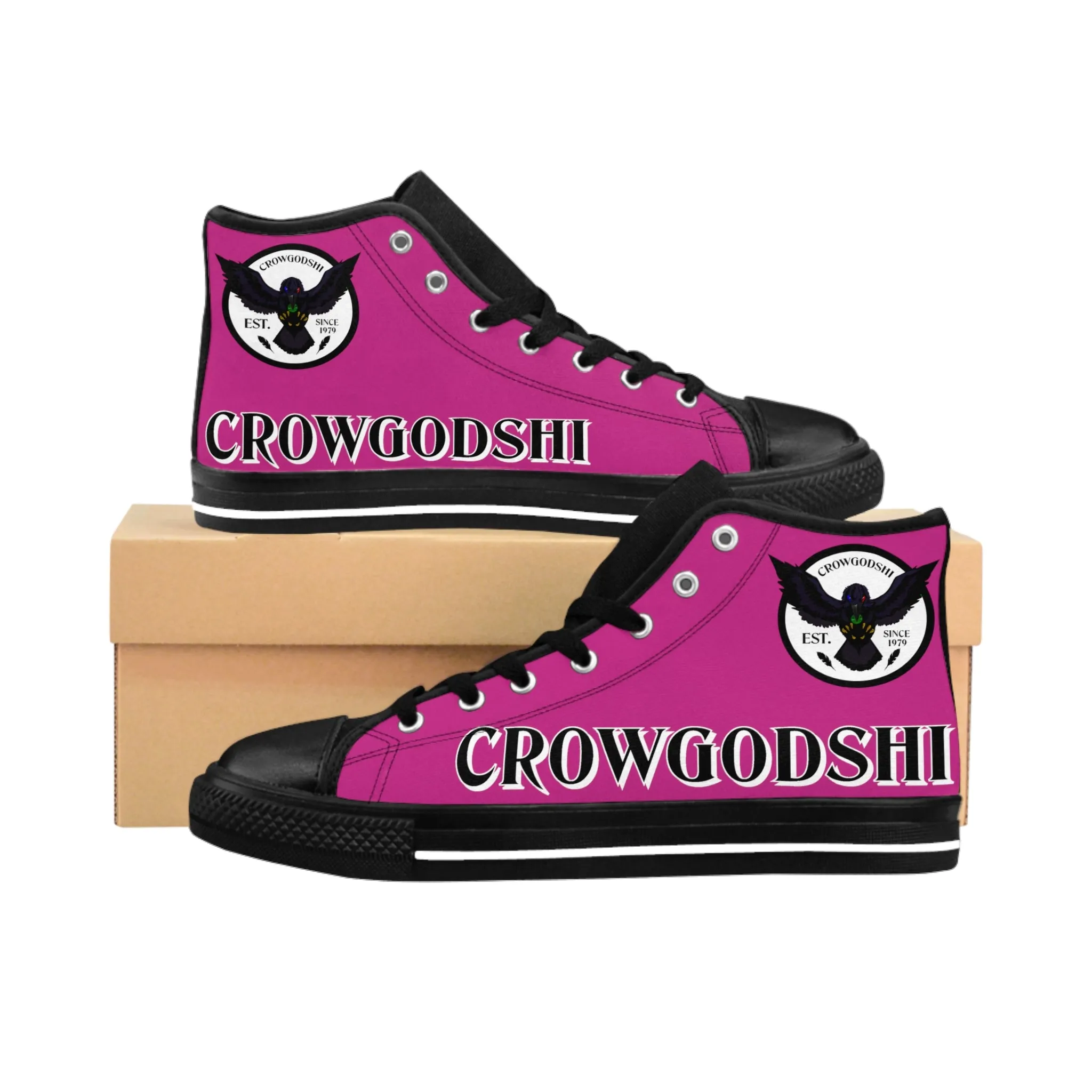 Crowgodshi High-Tops, MAGENTA