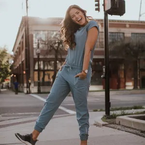 Dusk Blue Jumpsuit