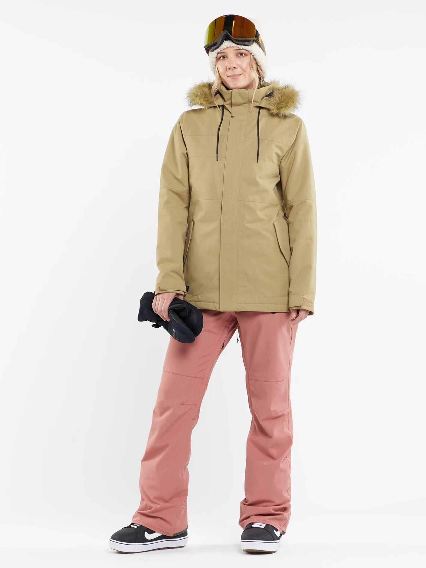 Fawn Insulated Jacket - DARK KHAKI