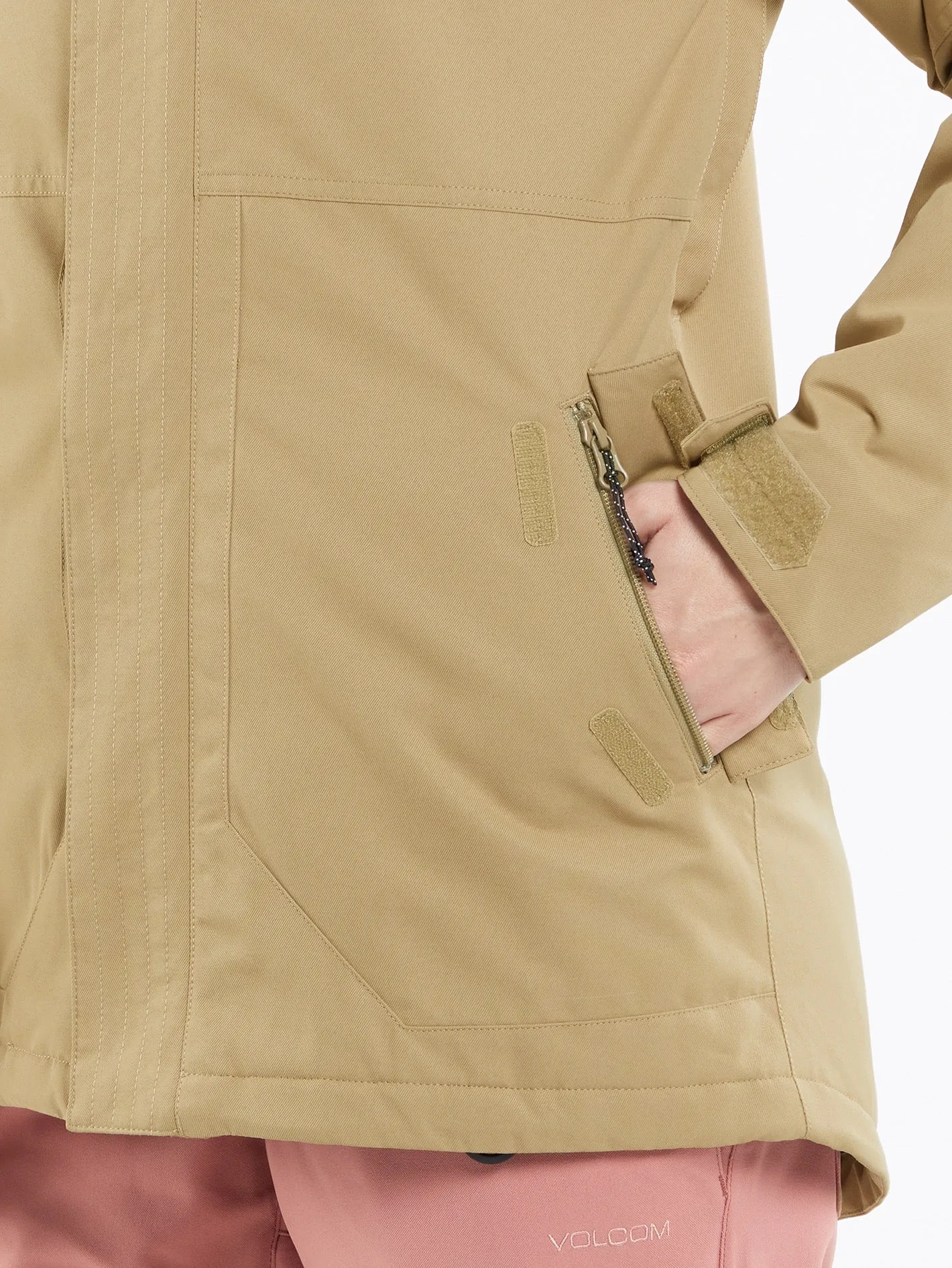 Fawn Insulated Jacket - DARK KHAKI