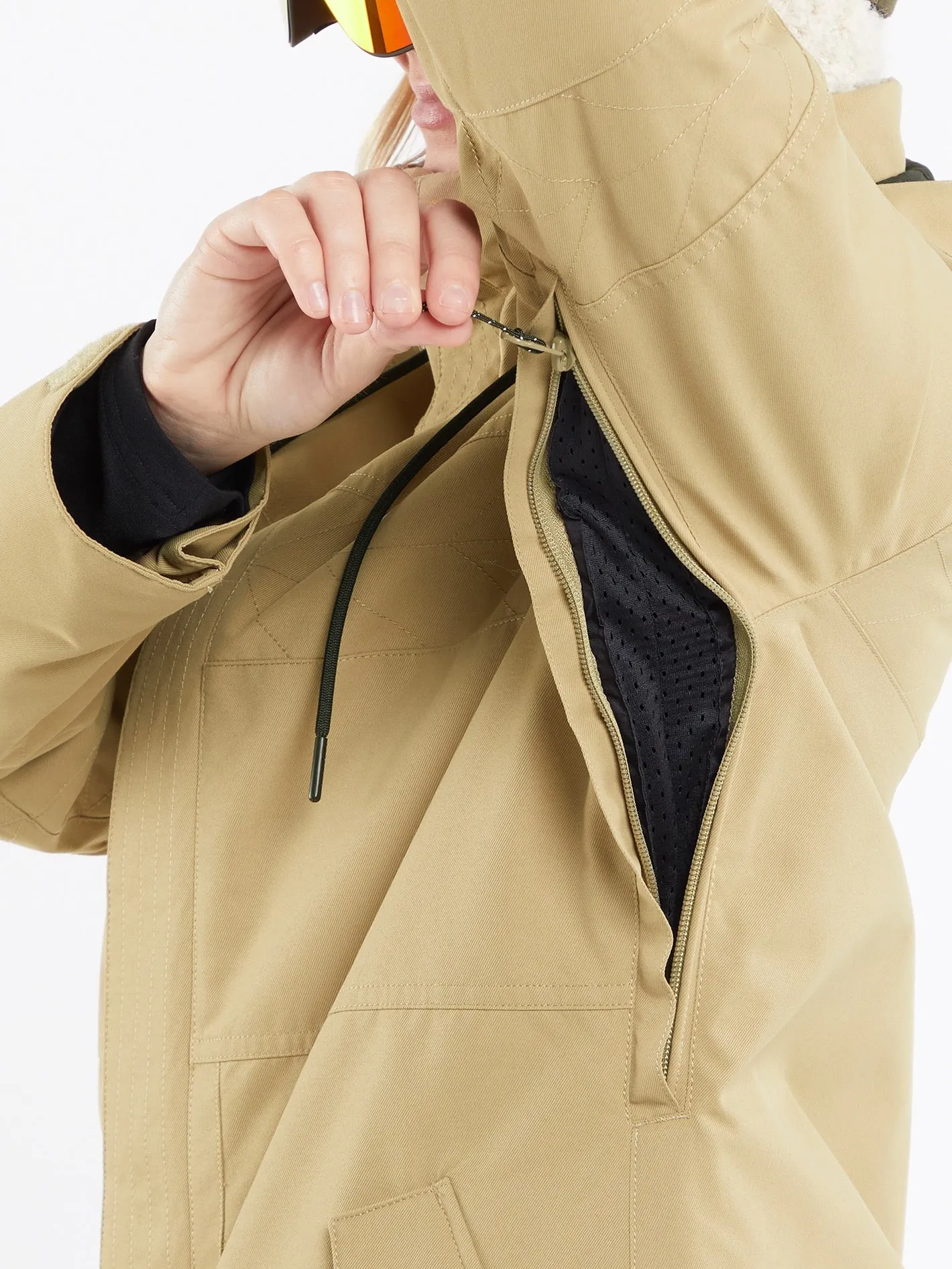 Fawn Insulated Jacket - DARK KHAKI