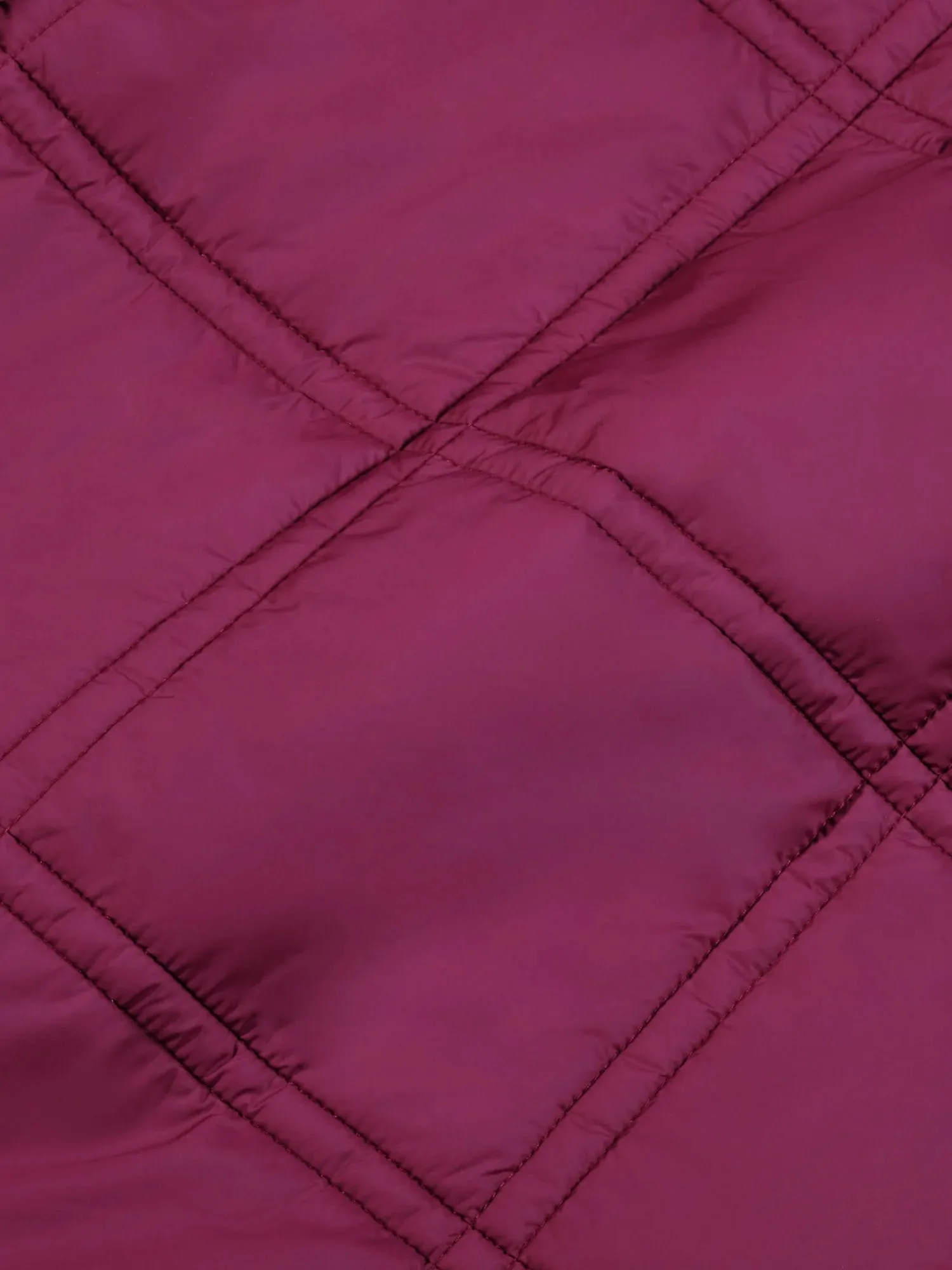 FLWRDWN™ Quilted Collarless Jacket—plum purple