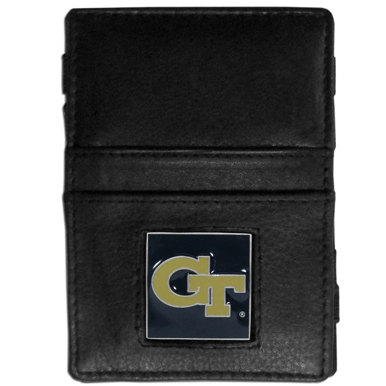 Georgia Tech Yellow Jackets Leather Jacob's Ladder Wallet