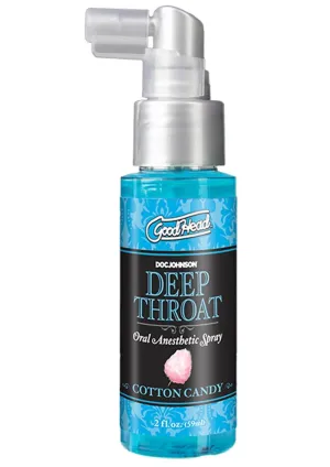 Goodhead Deep Throat Oral Anesthetic Spray Cotton Candy