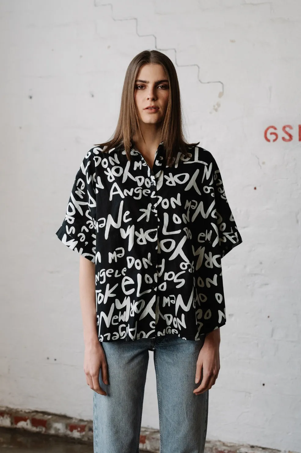 Graffiti Shirt | Black