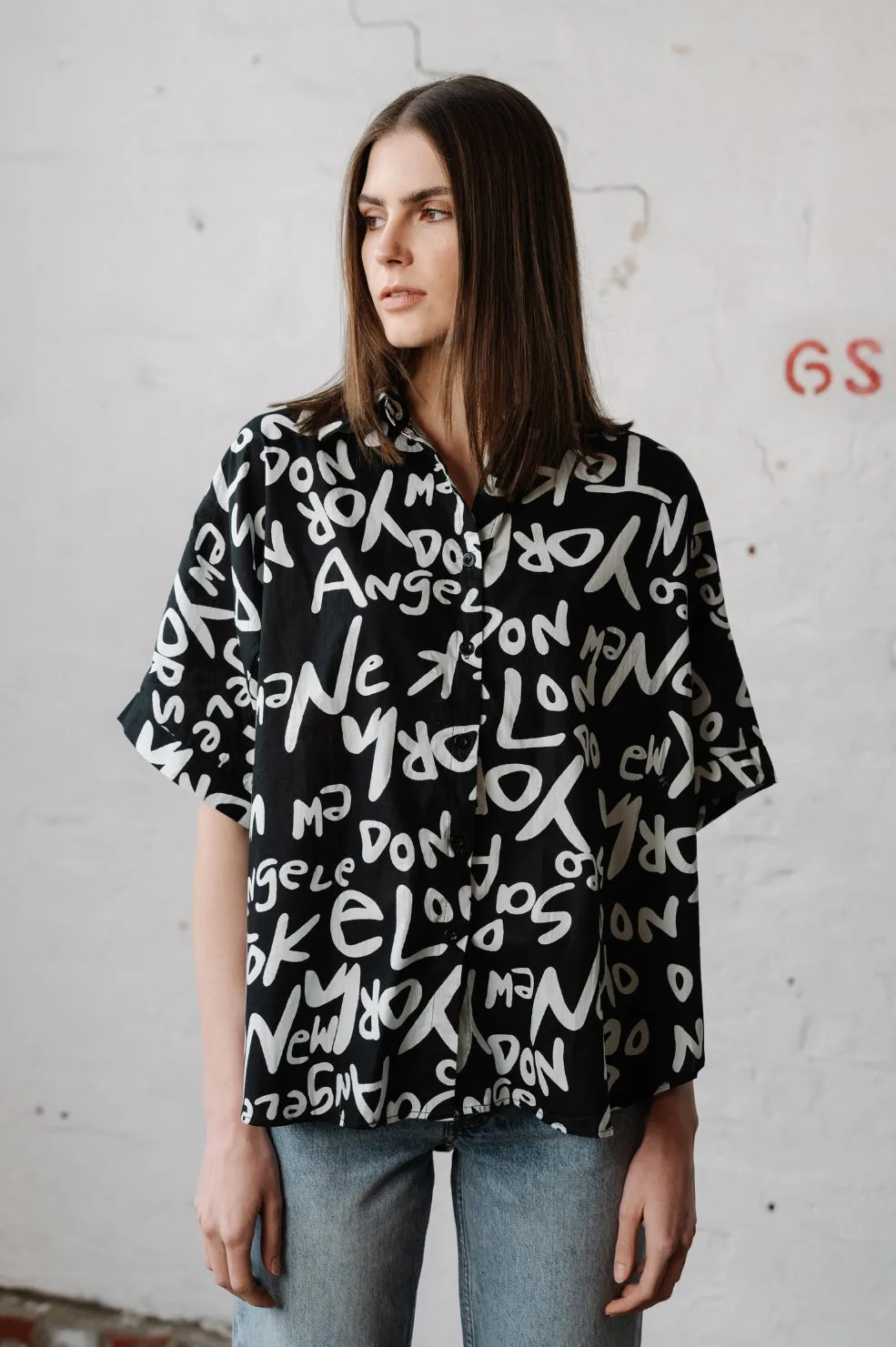 Graffiti Shirt | Black