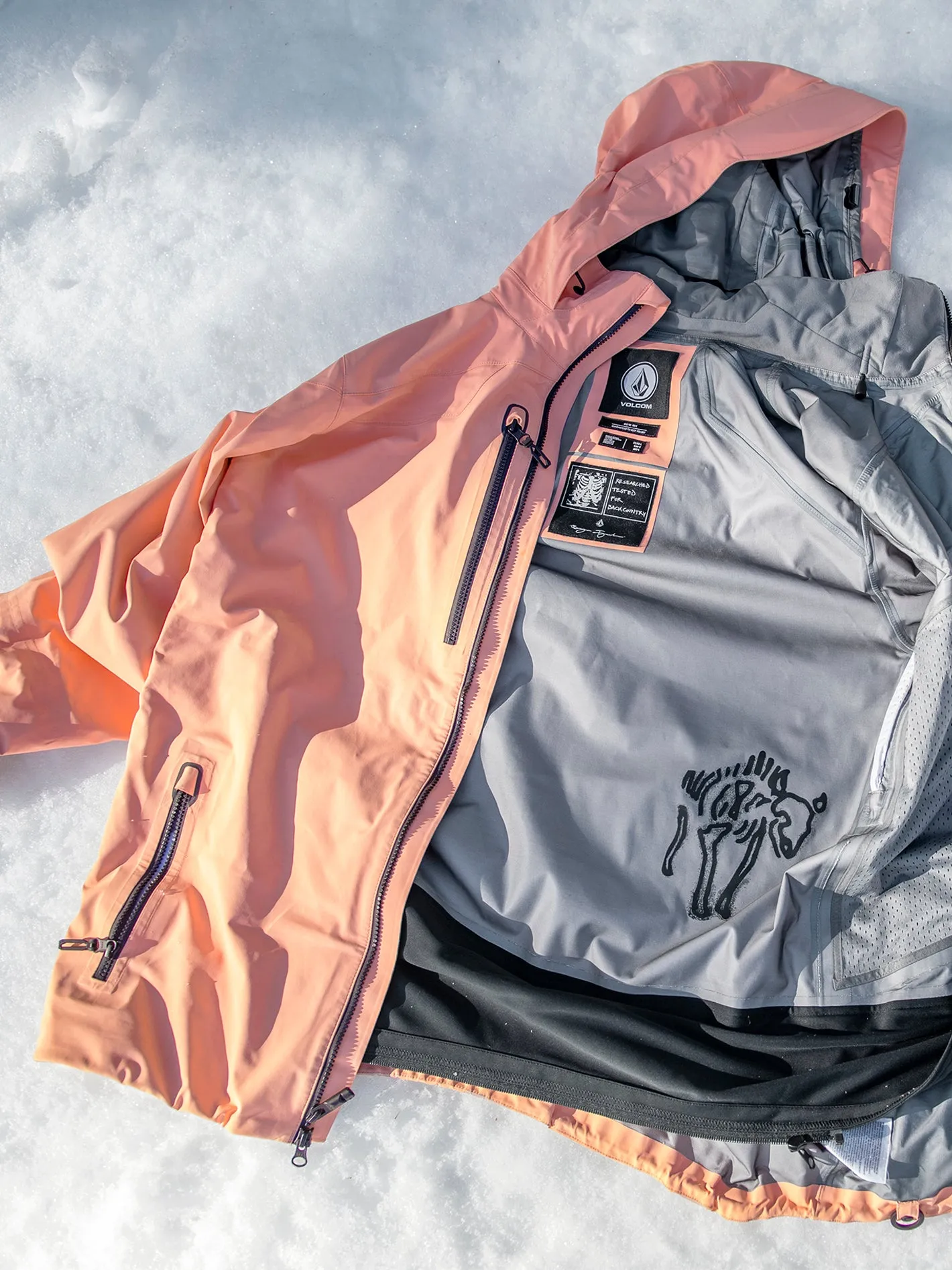 Guch Stretch Gore-Tex Jacket - PEACH