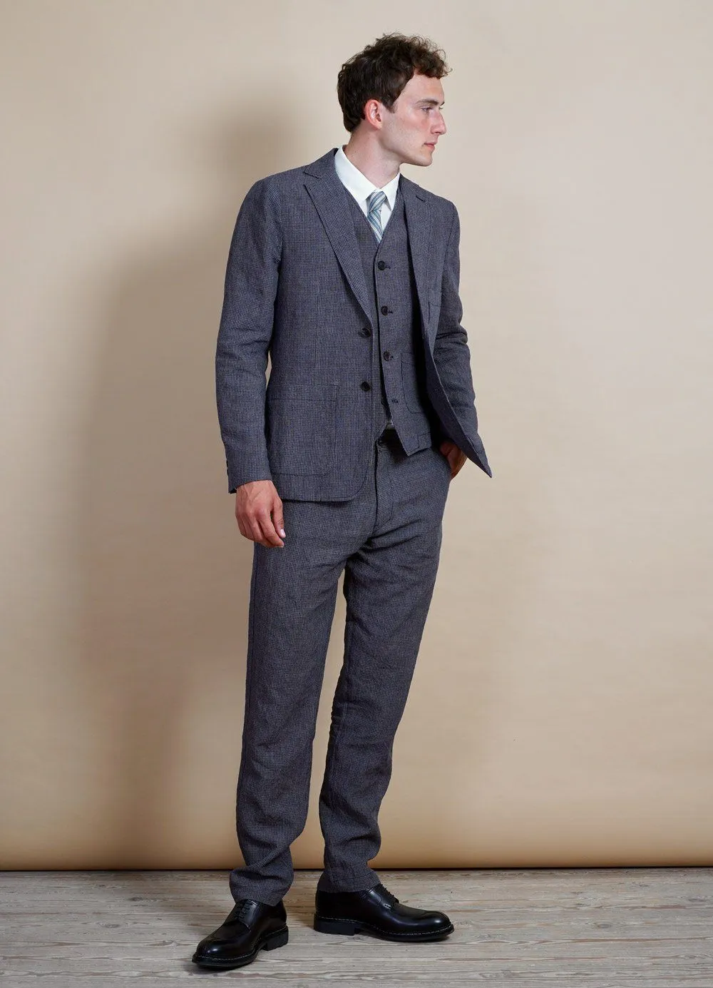 HALFDAN | Classic Waistcoat | River