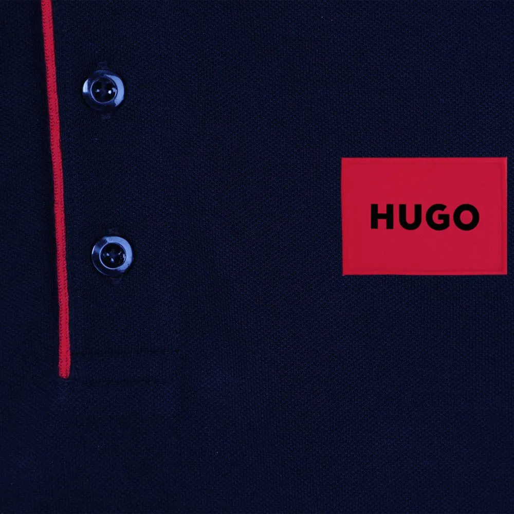 Hugo Kids Short Sleeve Polo - Black