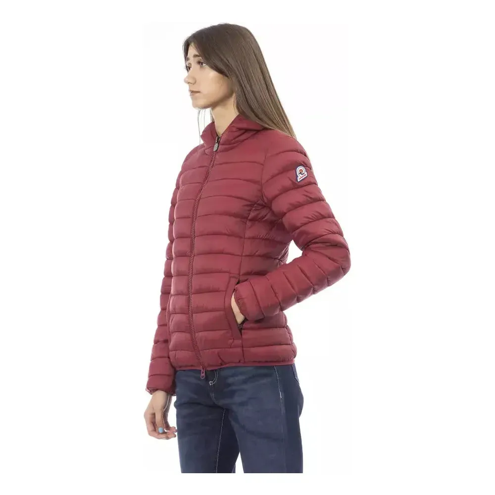 Invicta Red Nylon Women Jacket