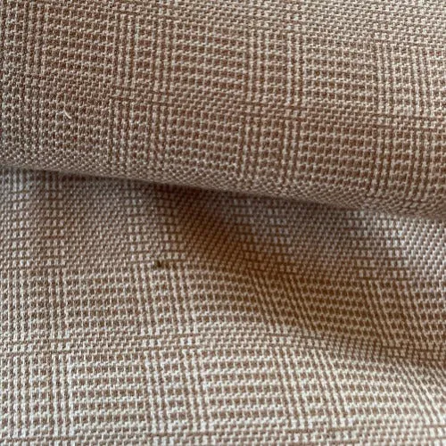 Khaki Plaid Suiting | 25 Yard Lot - SKU 5602 #S70