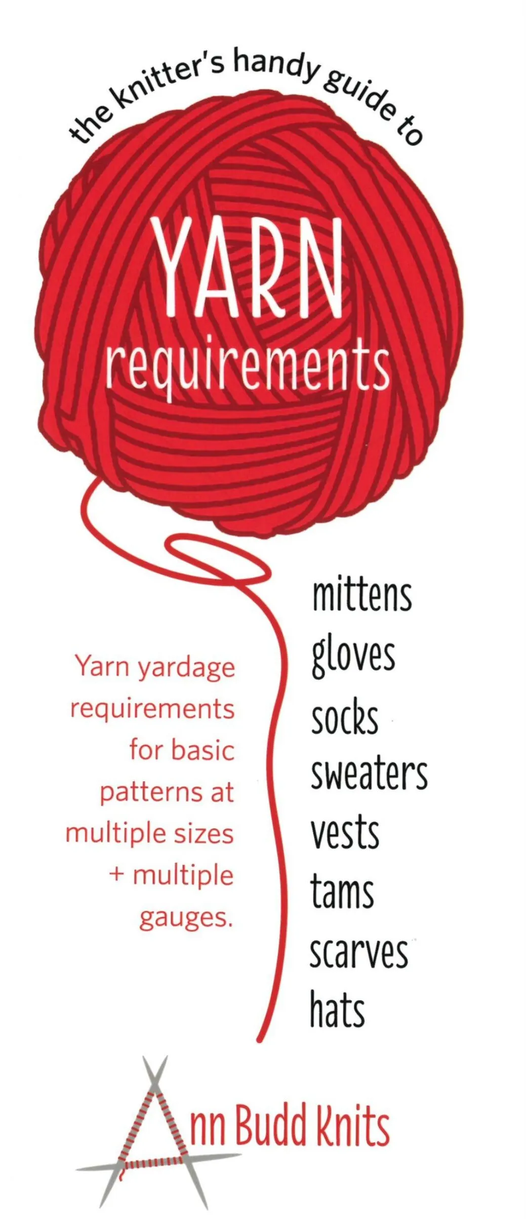 Knitter’s Handy Guide to Yarn Requirements