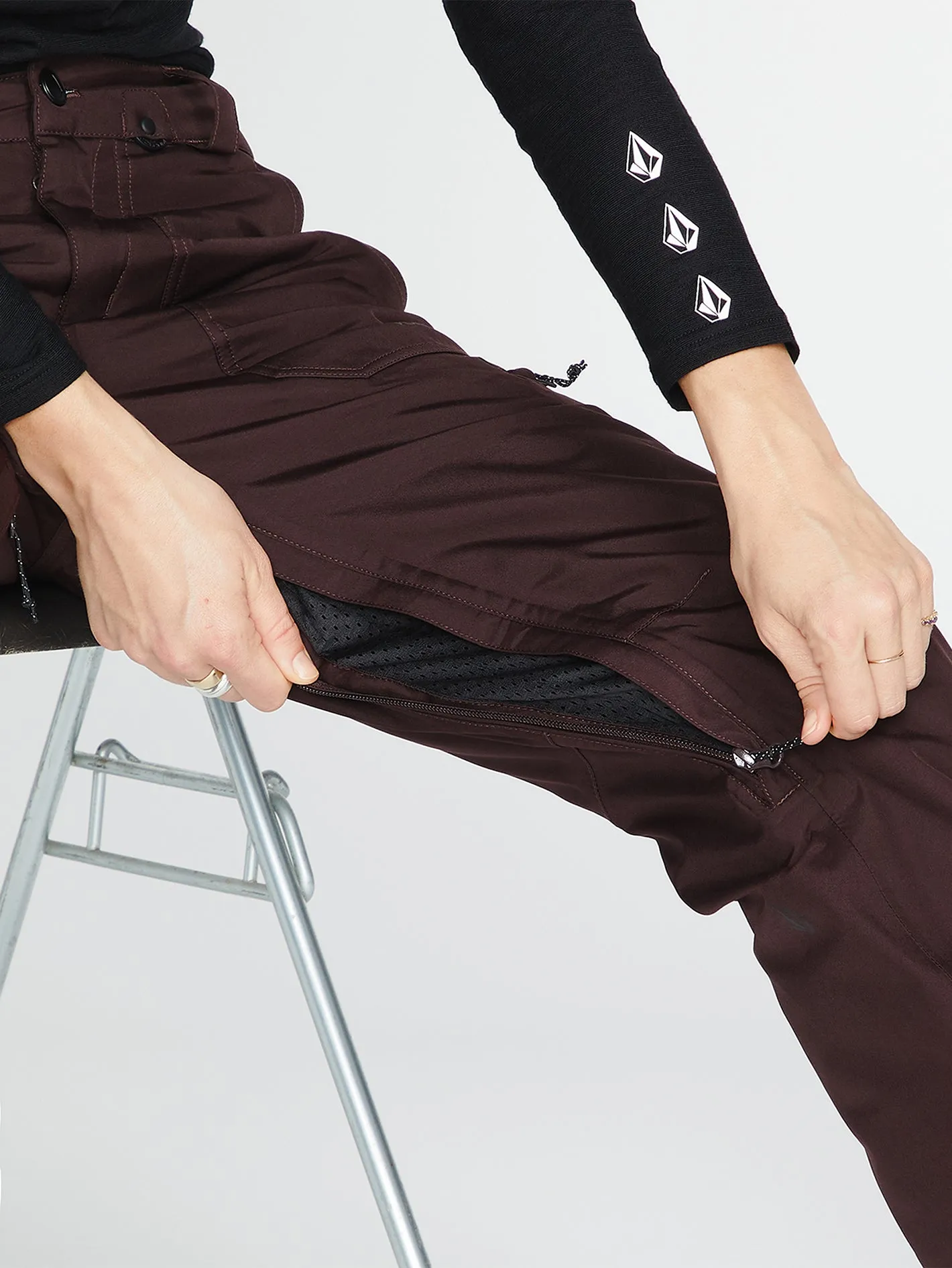 Knox Insulated Gore-Tex Trousers - Black Plum