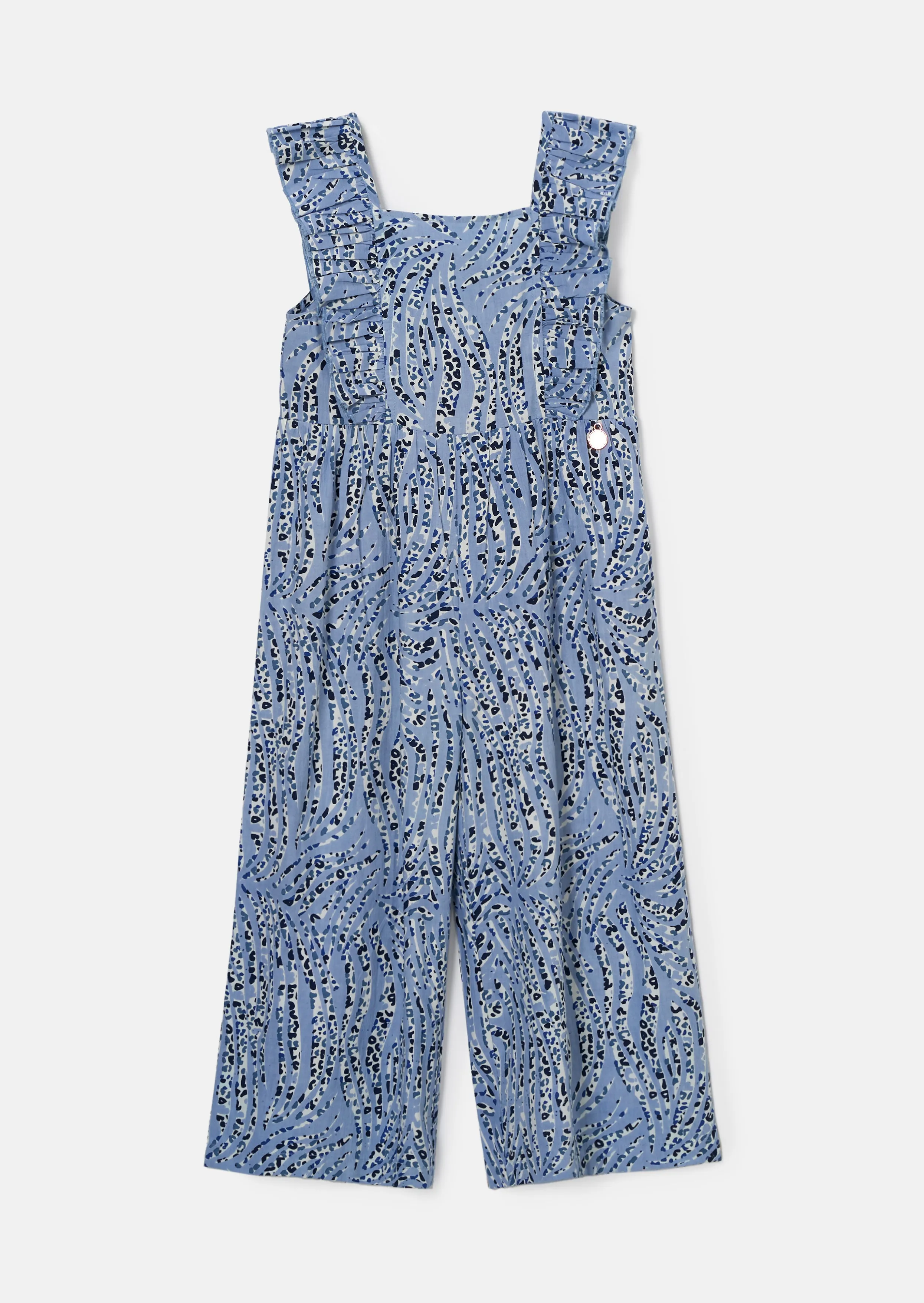 Larisa Blue Print Jumpsuit