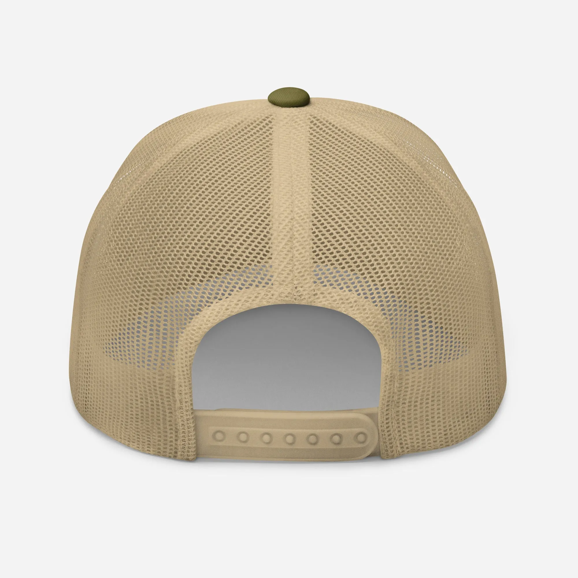 Lipstick Lounge Gold Logo Trucker Cap