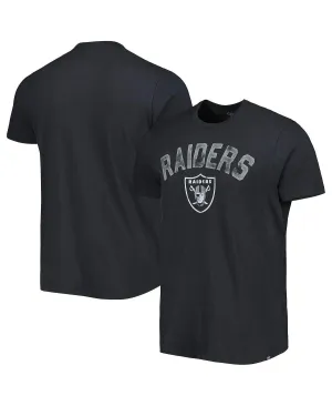 Men's Las Vegas Raiders All Arch Franklin '47 Brand Black T-Shirt