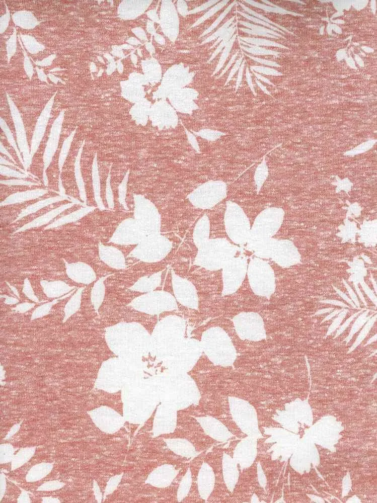 MONOTONE FLORAL SHADOW PRINTED ON POLY RICH FRENCH TERRY TRIBLEND NFF210207B-056