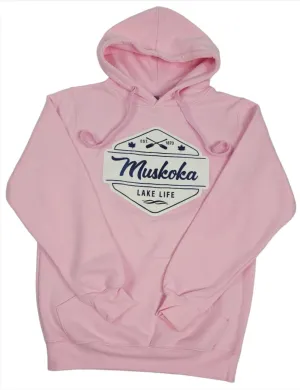 Muskoka Hoodie in Pink