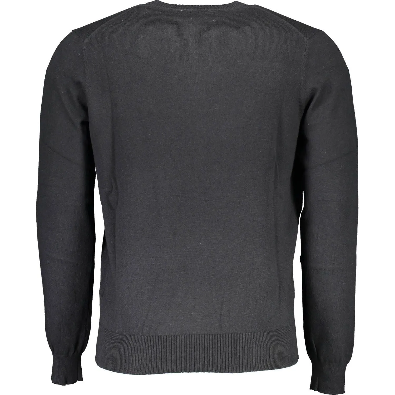 North Sails Black Cotton Men Sweater