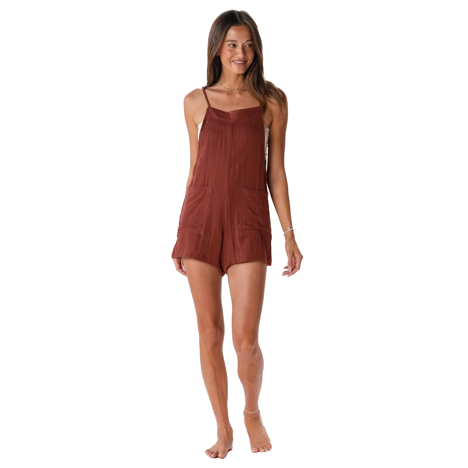 Nutmeg Boardwalk Romper