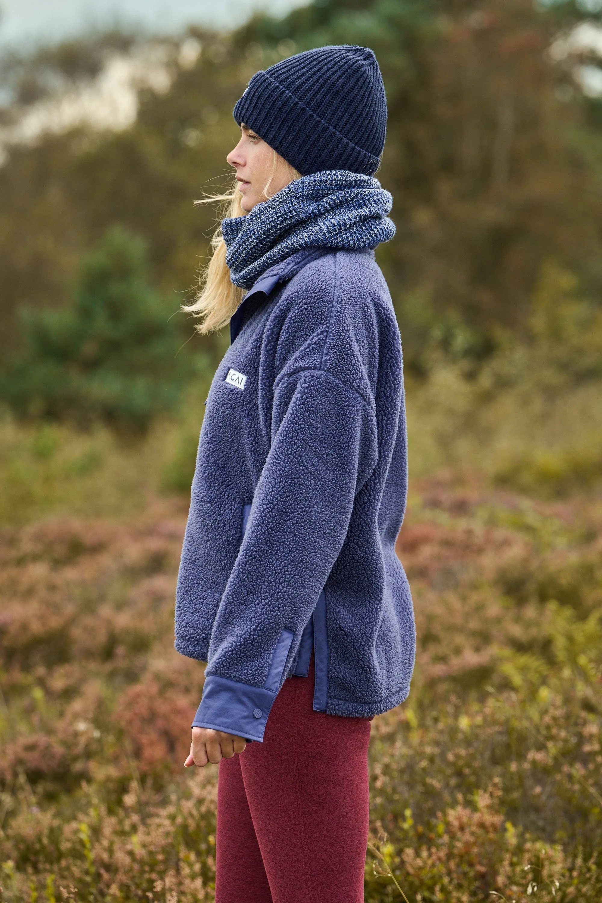 On The Go Fleece - Nightshadow Blue