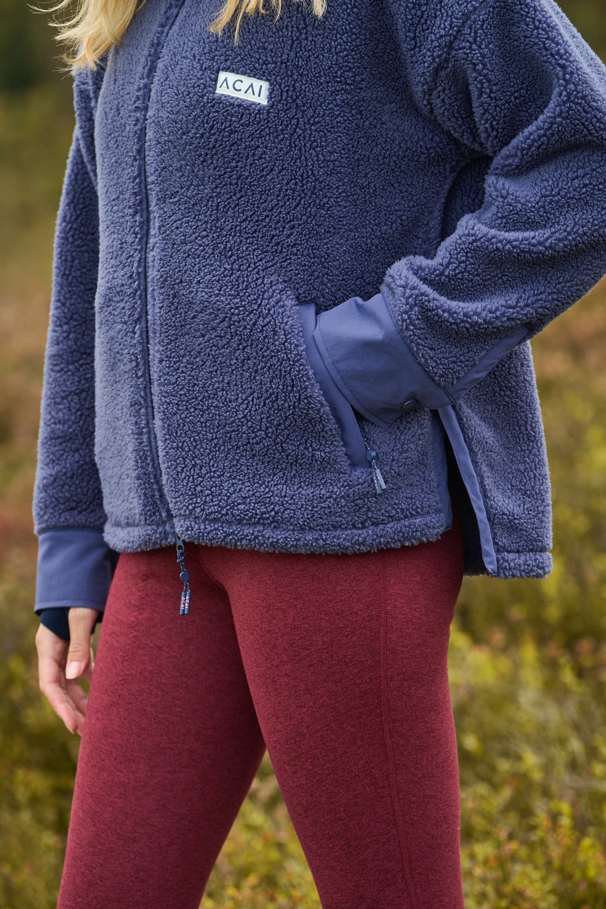 On The Go Fleece - Nightshadow Blue