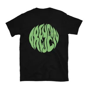 Oreyeon - Green Logo T-Shirt - Black