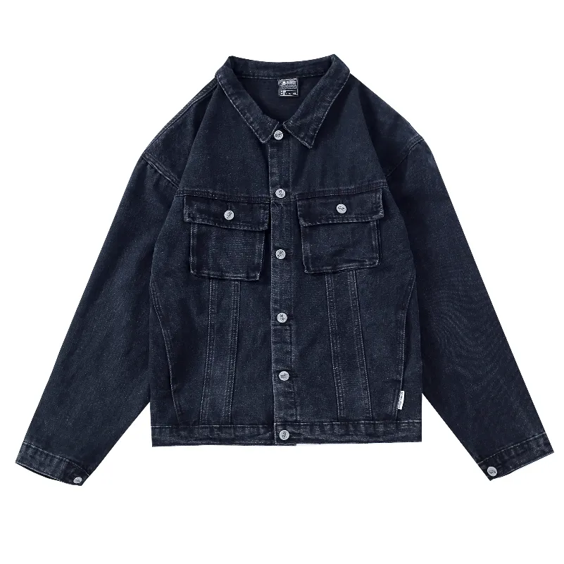 Pologize™ Washed Denim Jacket