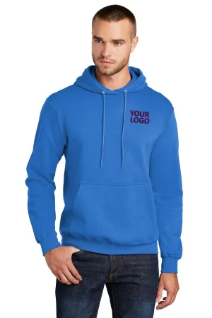 Port & Company Core Fleece Branded Hoodies, Royal