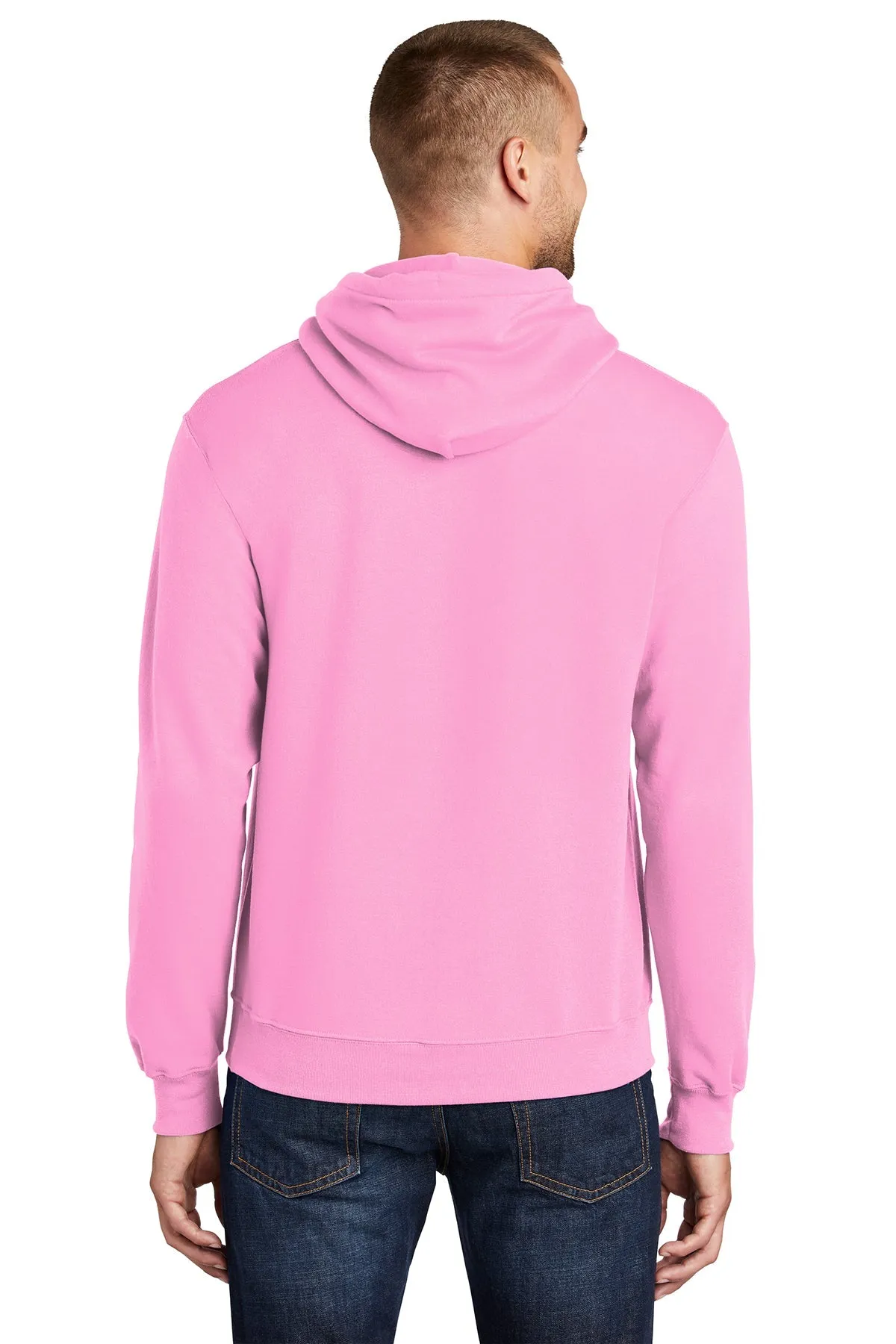 Port & Company Core Fleece Customized Hoodies, Candy Pink