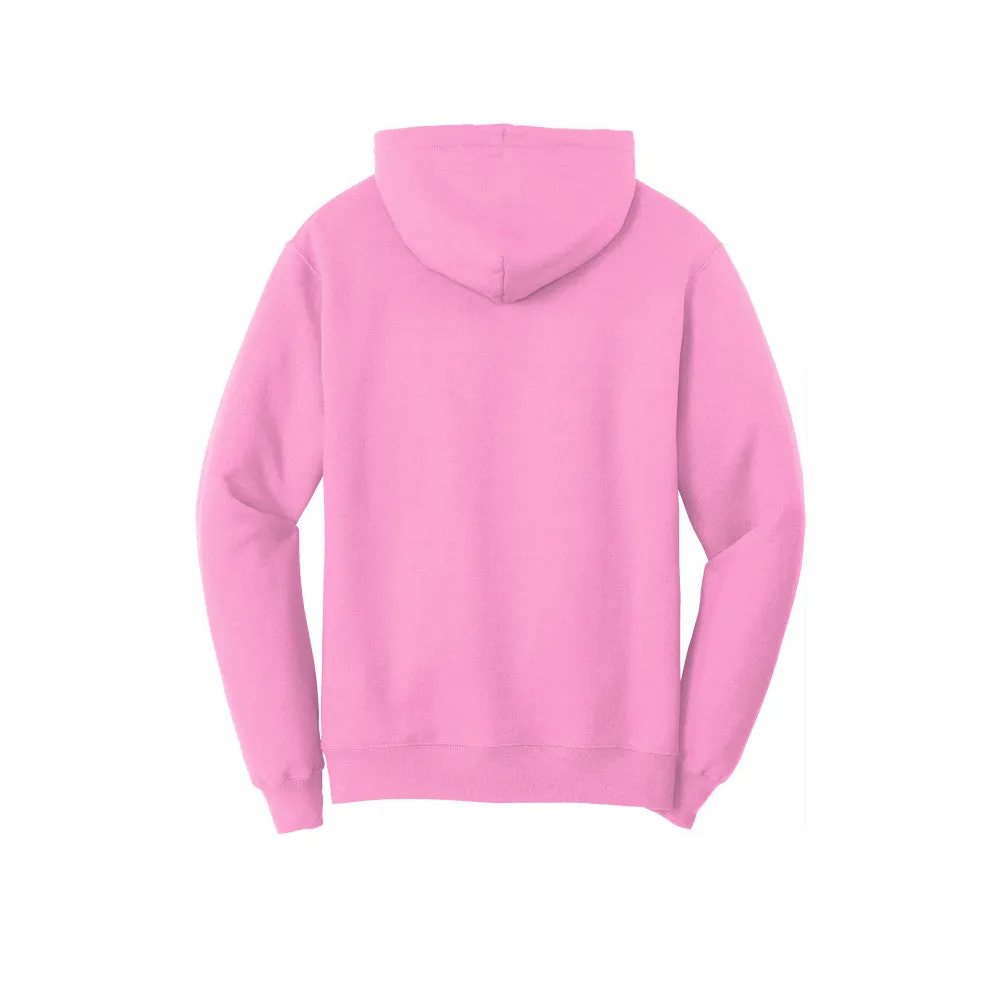 Port & Company® Core Fleece Pullover Hooded Sweatshirt - Candy Pink