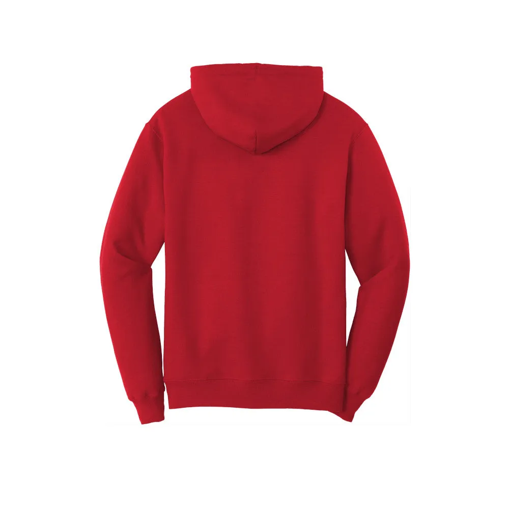 Port & Company® Core Fleece Pullover Hooded Sweatshirt - Red