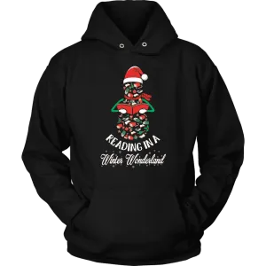 "Reading in a winter wonderland" Hoodie