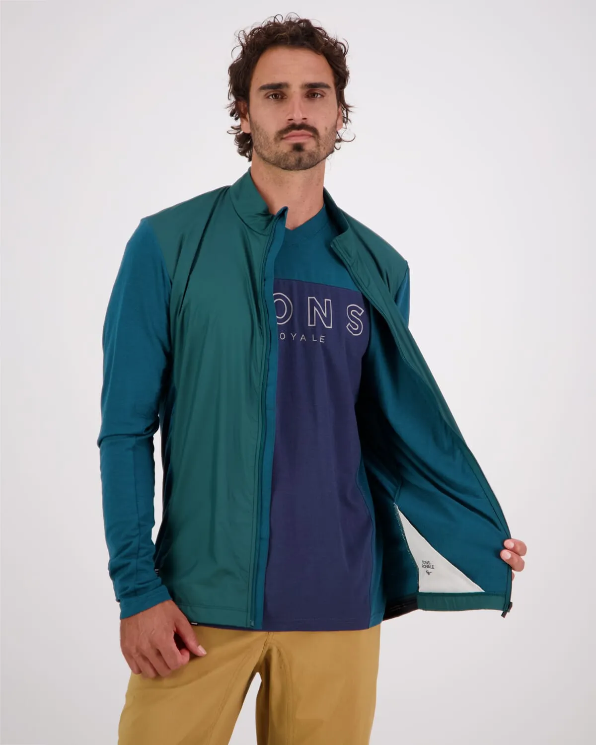 Redwood Merino Wind Jersey - Evergreen