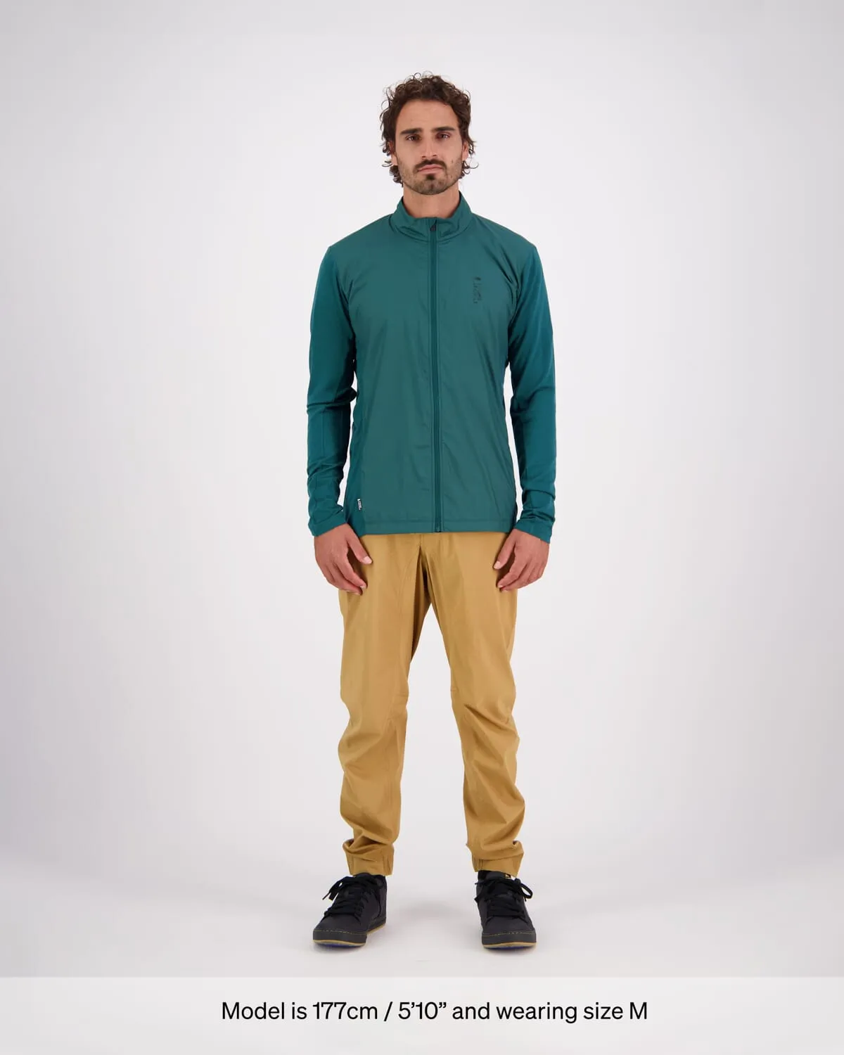 Redwood Merino Wind Jersey - Evergreen