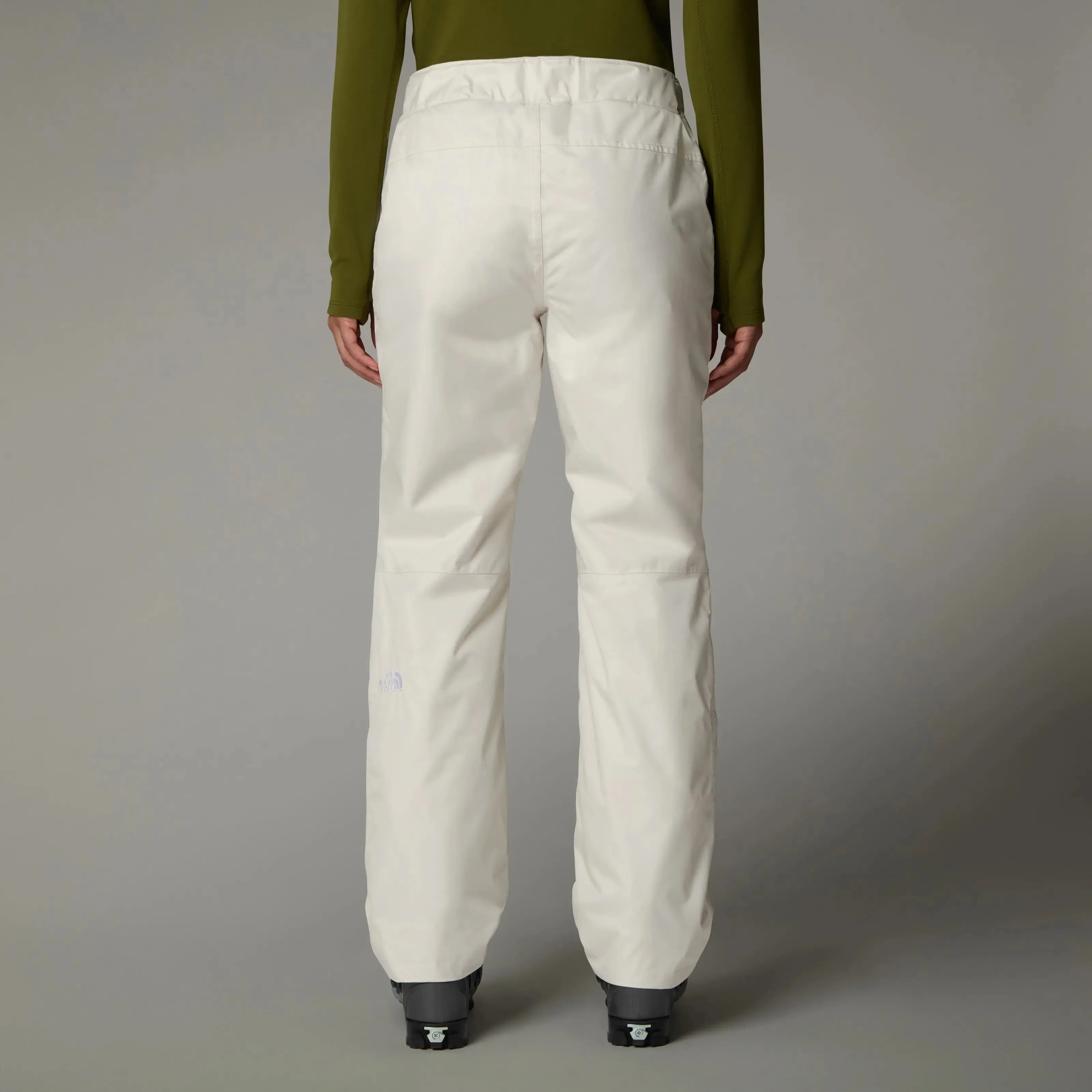 Sally Insulated Ski Pant - White Dune