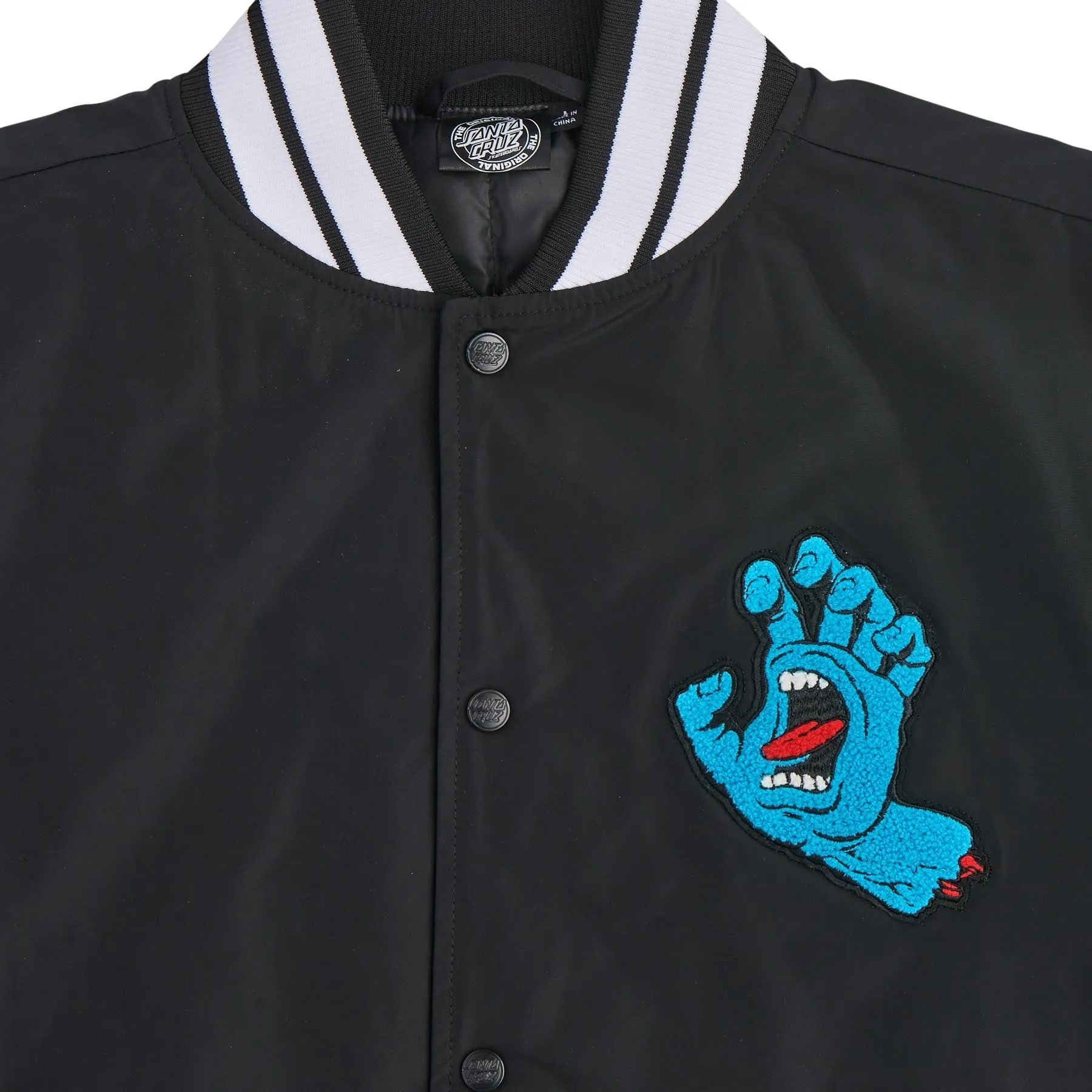 SANTA CRUZ SCREAMING HAND STADIUM JACKET