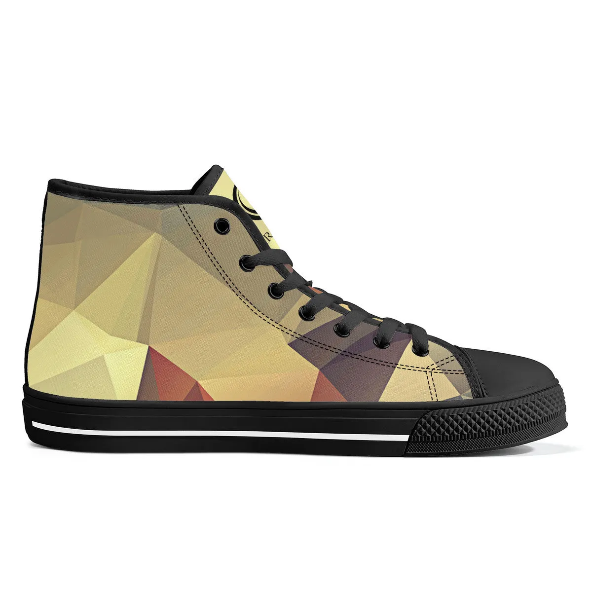 Shattered Camo Canvas High Tops